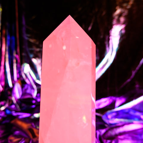 Rose Quartz Pillar