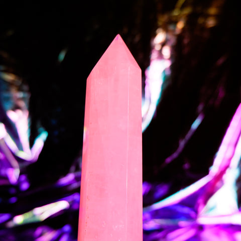 Rose Quartz Pillar