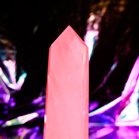 Rose Quartz Pillar