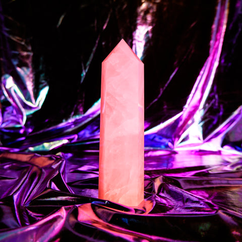 Rose Quartz Pillar