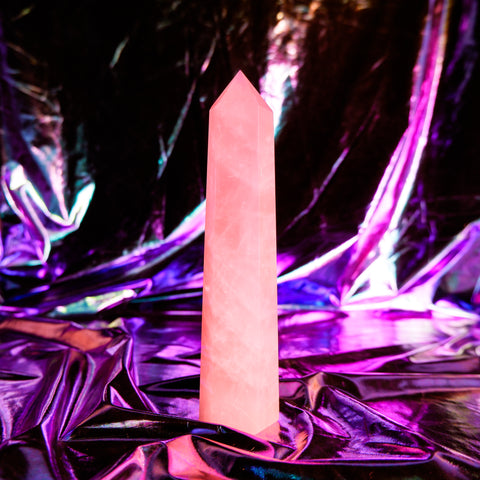 Rose Quartz Pillar