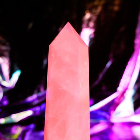 Rose Quartz Pillar