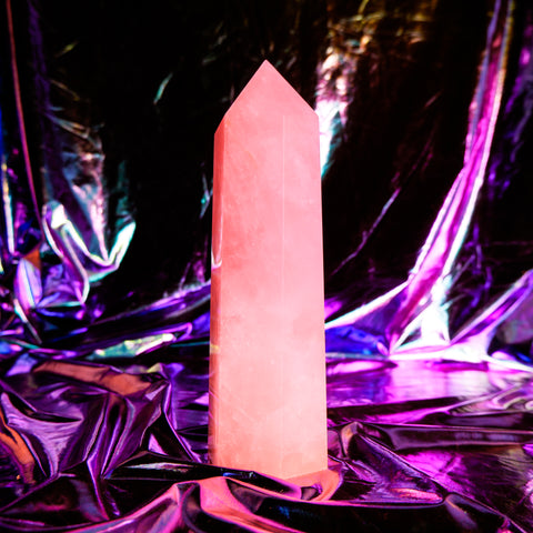 Rose Quartz Pillar