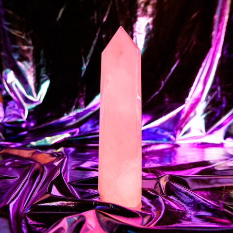 Rose Quartz Pillar