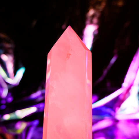 Rose Quartz Pillar