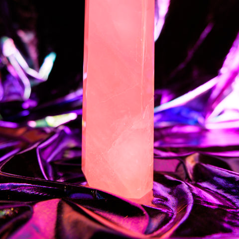 Rose Quartz Pillar