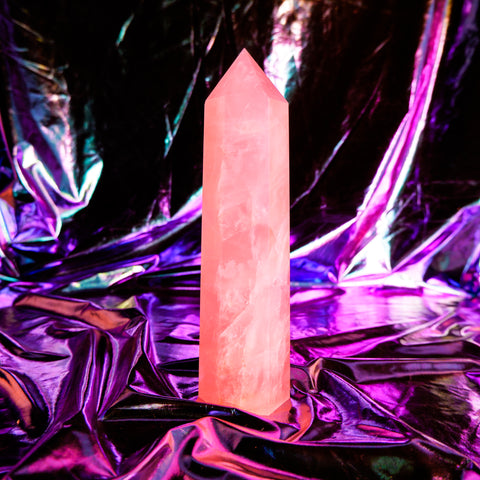 Rose Quartz Pillar