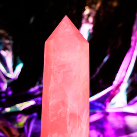 Rose Quartz Pillar