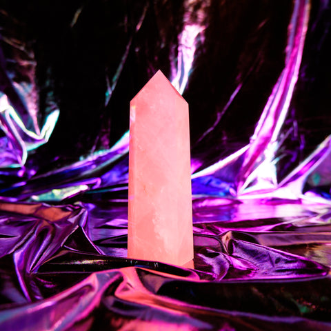 Rose Quartz Pillar