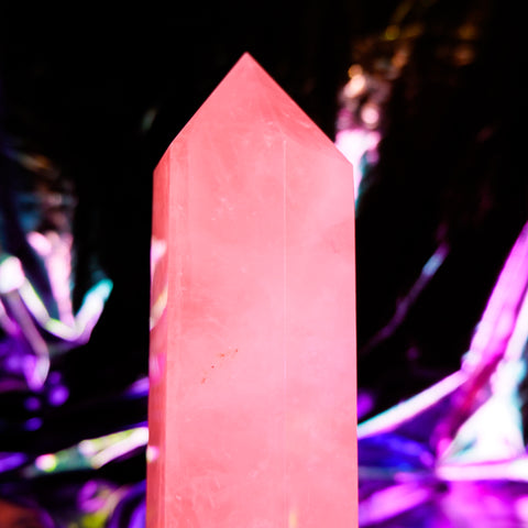 Rose Quartz Pillar