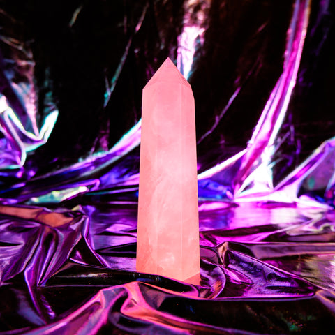 Rose Quartz Pillar