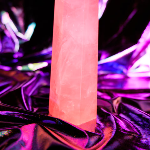 Rose Quartz Pillar