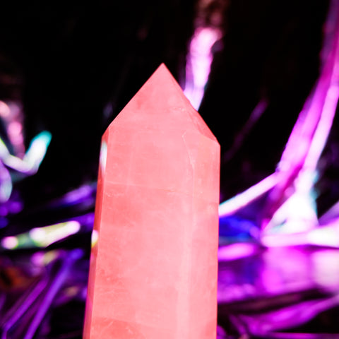 Rose Quartz Pillar