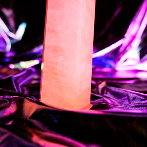 Rose Quartz Pillar