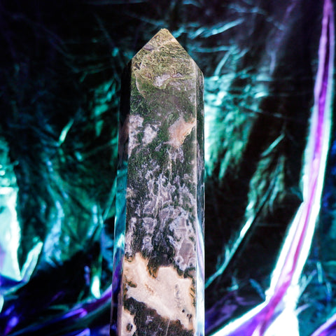 Moss Agate Pillar