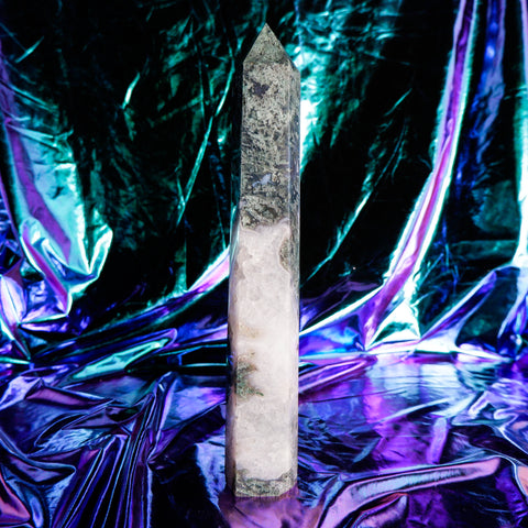 Moss Agate Pillar