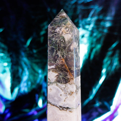 Moss Agate Pillar