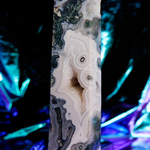 Moss Agate Pillar