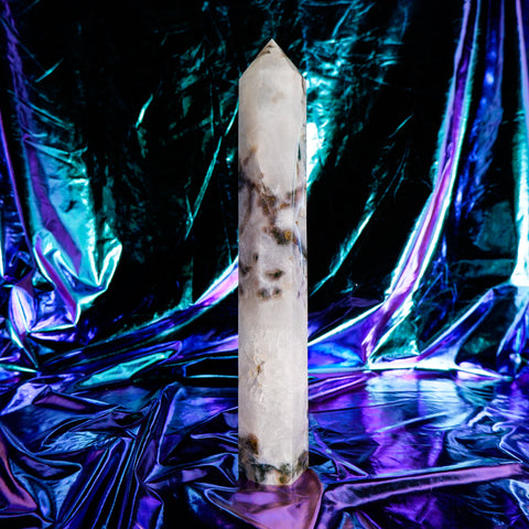 Moss Agate Pillar