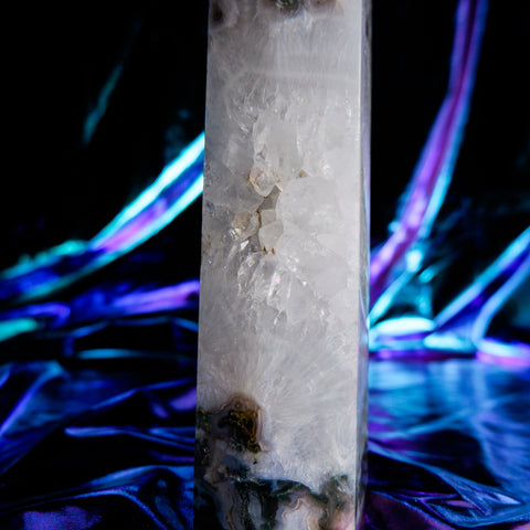 Moss Agate Pillar