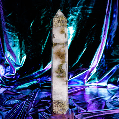 Moss Agate Pillar