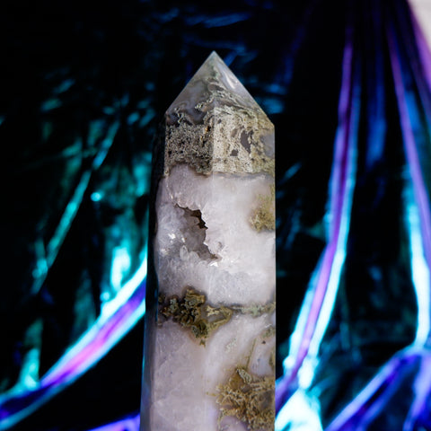 Moss Agate Pillar