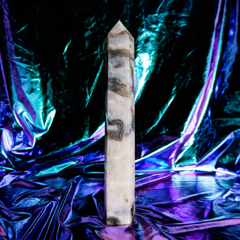 Moss Agate Pillar