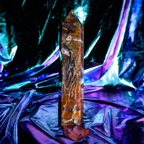 Moss Agate Pillar