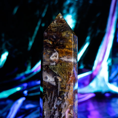 Moss Agate Pillar