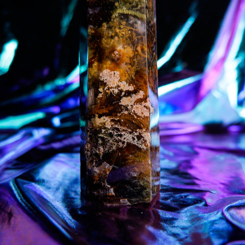 Moss Agate Pillar