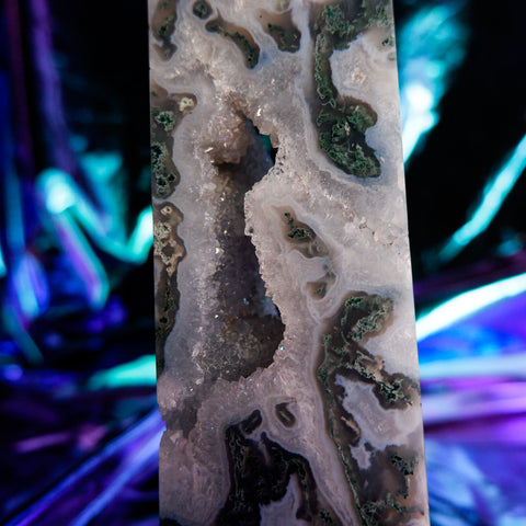 Moss Agate Pillar