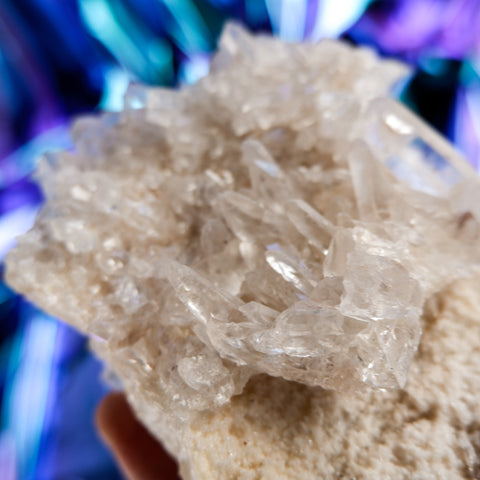 Himalayan Quartz Cluster 16CM x 9CM x 0.9KG