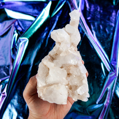 Himalayan Quartz Cluster 17CM x 10CM x 1KG