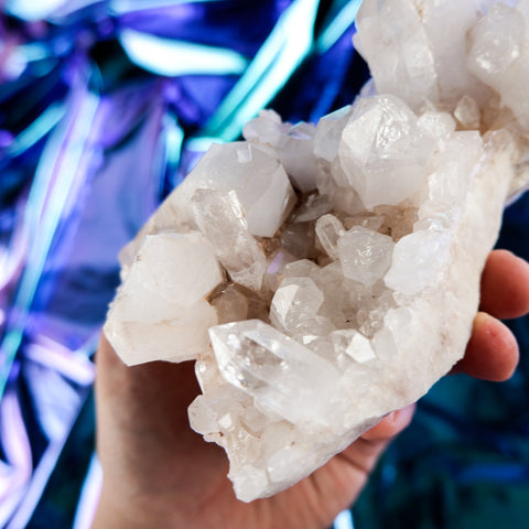 Himalayan Quartz Cluster 17CM x 10CM x 1KG