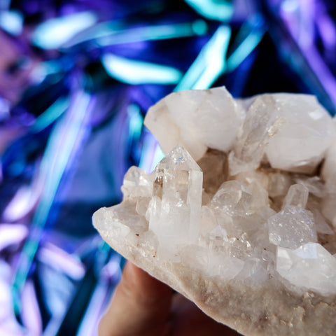 Himalayan Quartz Cluster 17CM x 10CM x 1KG