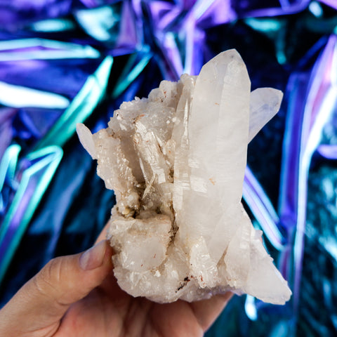 Himalayan Quartz Cluster 12CM x 8CM x 0.6KG