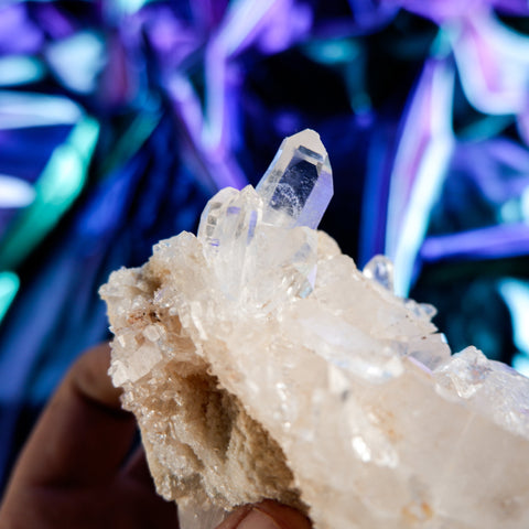 Himalayan Quartz Cluster 10CM x 8CM x 0.3KG