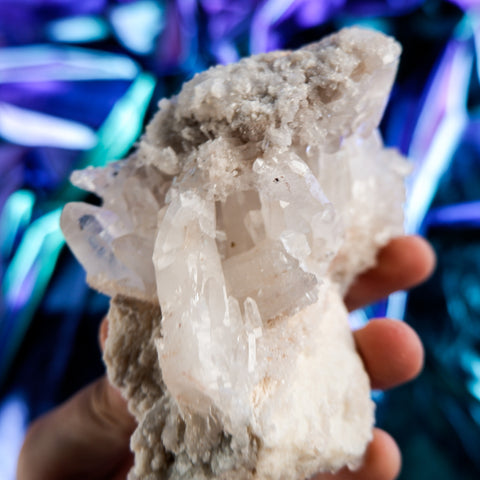 Himalayan Quartz Cluster 14CM x 8CM x 0.6KG