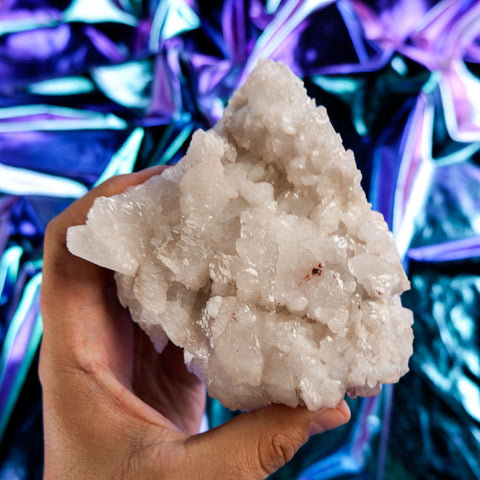 Himalayan Quartz Cluster 13CM x 10CM x 0.7KG