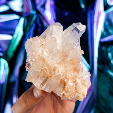 Himalayan Quartz Cluster 10CM x 6CM x 0.2KG