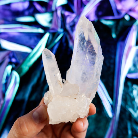 Himalayan Quartz Cluster 11CM x 5CM x 0.26KG