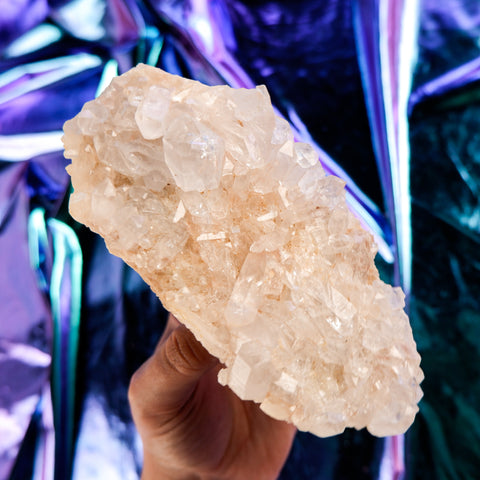 Himalayan Quartz Cluster 17CM x 6CM x 0.56KG