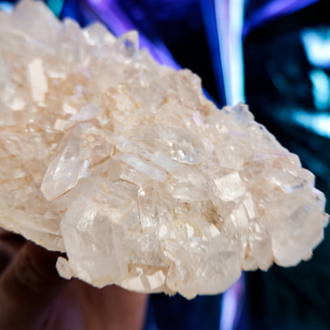 Himalayan Quartz Cluster 17CM x 6CM x 0.56KG