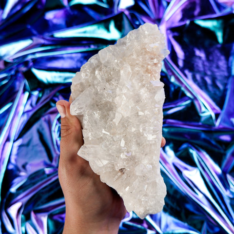 Himalayan Quartz Cluster 22CM x 11CM x 1.40KG