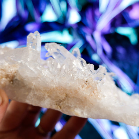 Himalayan Quartz Cluster 22CM x 8CM x 0.8KG