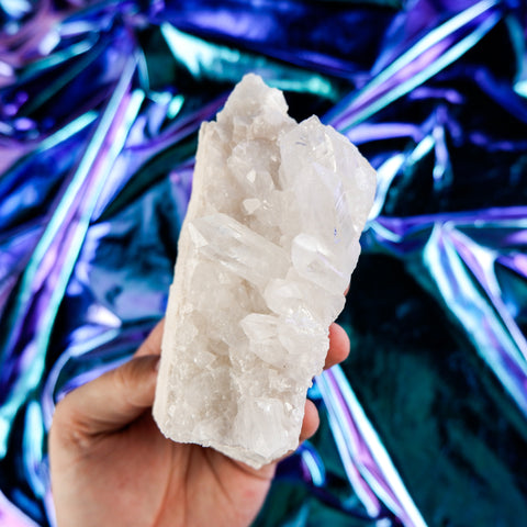 Himalayan Quartz Cluster 15CM x 7CM x 0.65KG