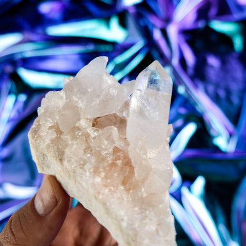 Himalayan Quartz Cluster 11CM x 7CM x 0.3KG