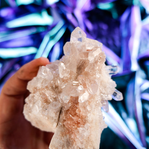 Himalayan Quartz Cluster 10CM x 6CM x 0.3KG