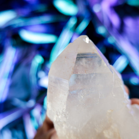 Himalayan Quartz Cluster 10CM x 3CM x 0.2KG