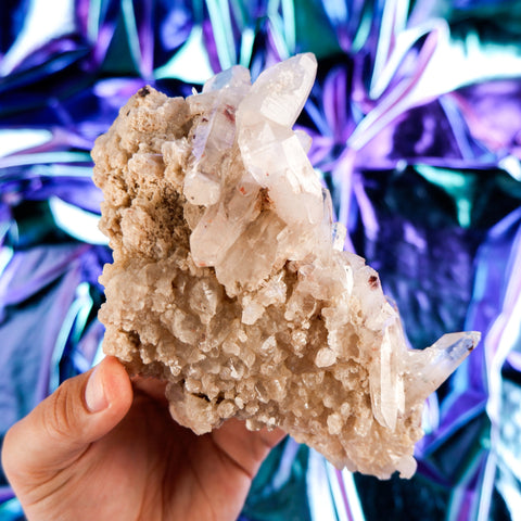 Himalayan Quartz Cluster 17CM x 10CM x 0.9KG